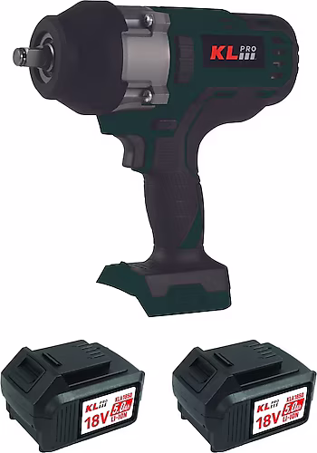 KLPRO Klss18bhx-50(3/4'') 18v/5ah. 800nm 3/4'' Kömürsüz Şarjlı Darbeli Somun Sıkma/sökme Makinesi