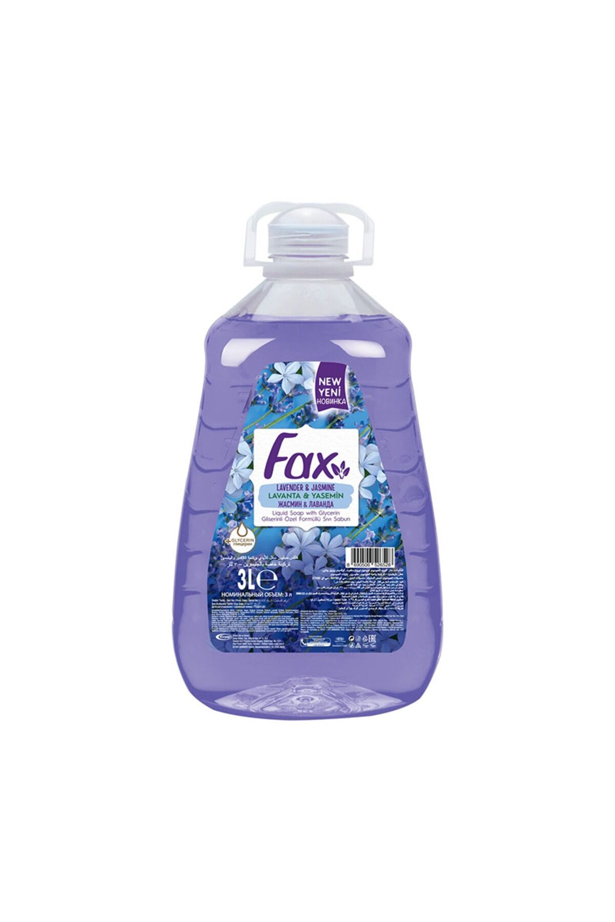 FAX SIVI SABUN YASEMİN & LAVANTA 3LT