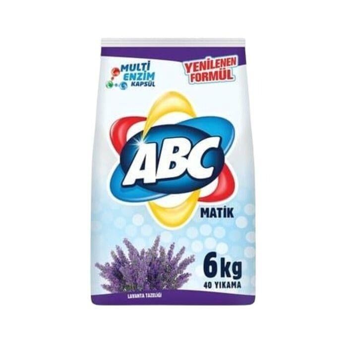 ABC TOZ ÇAMAŞIR DETERJANI LAVANTA 6KG