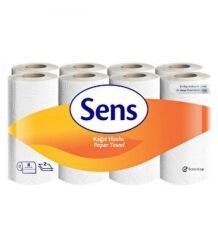 SENS KAĞIT HAVLU 2 KATLI 8Lİ