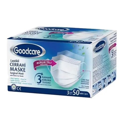 GOODCARE CERRAHİ MASKE 50Lİ