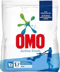 OMO MATİK TOZ DETERJAN AKTİVE FRESH BEYAZLAR 4KG