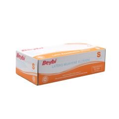 BEYBİ LATEKS MUAYNE ELDİVENİ PUDRALI S 100LÜ