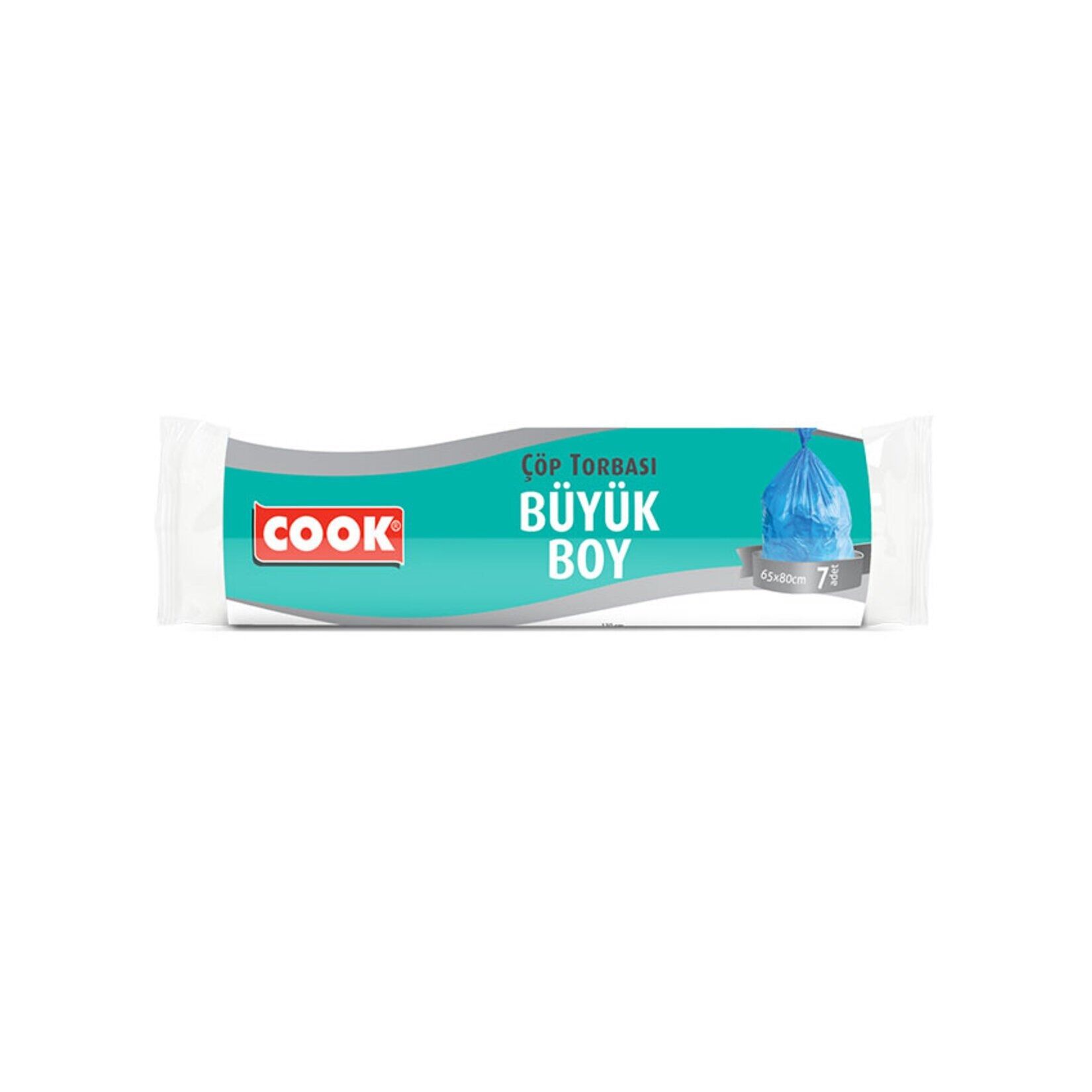 COOK ÇÖP TORBASI BÜYÜK BOY 7LI 65X80CM