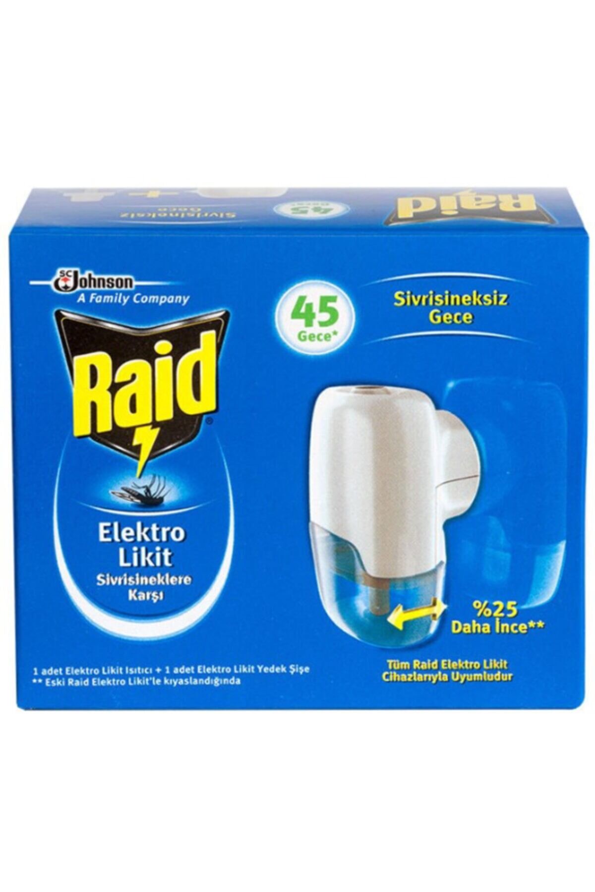 RAİD ELEKTROLİKT SİSTEM 45 GECE 35ML