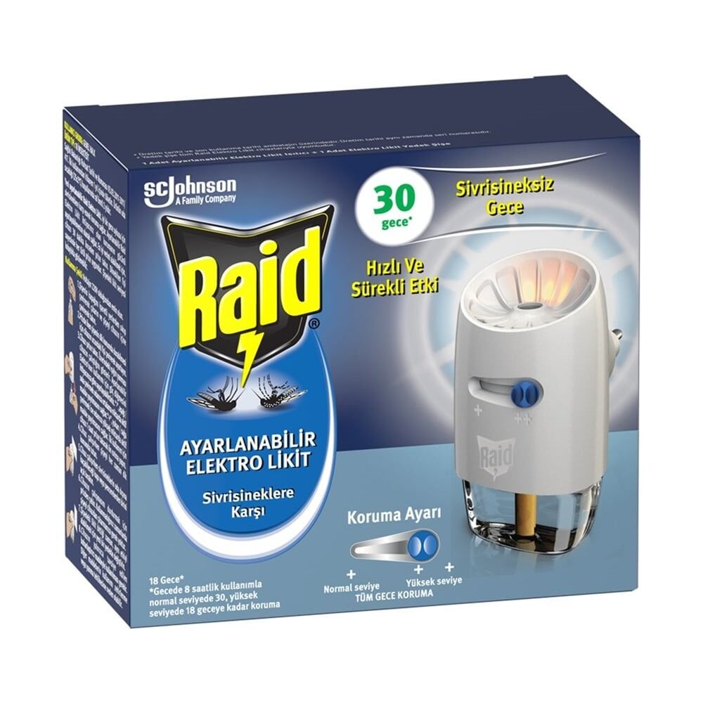 RAİD AYARLANABİLİR ELEKTRO LİKİT MAK+YEDEK