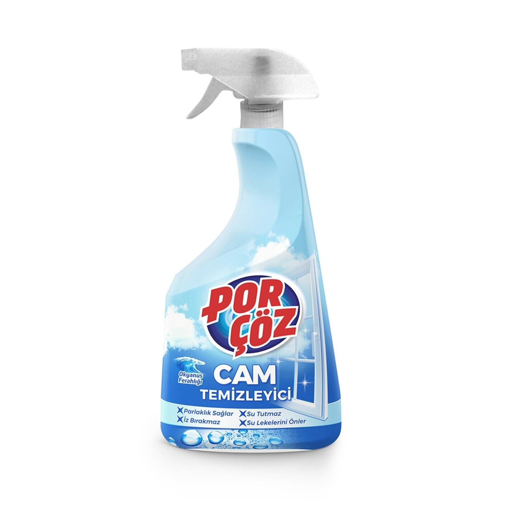 PORÇÖZ SPREY CAM TEMİZLEYİCİ 500ML