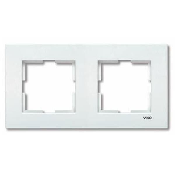 VİKO 90960201 KARRE BEYAZ 2 Lİ ÇERÇEVE