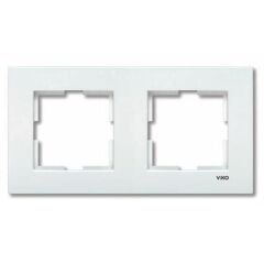 VİKO 90960201 KARRE BEYAZ 2 Lİ ÇERÇEVE