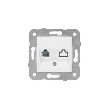 VİKO 90967013 KARRE TEKLİ NÜMERİS CAT3 PRİZ