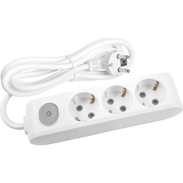 VİKO 90117303 3LÜ 3MT ANAHTARLI UZATMA KABLOSU