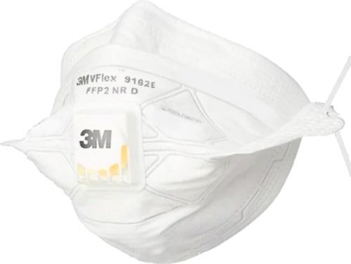 3M 9162E FFP2 NR D VENTİLLİ TOZ MASKESİ X25