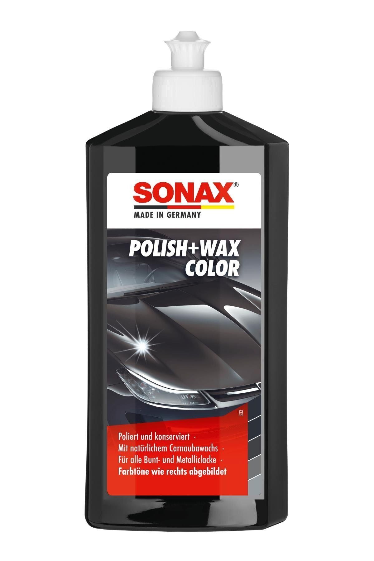 SONAX RENKLİ NANO PARL. KOR. CİLA SİYAH 500ML