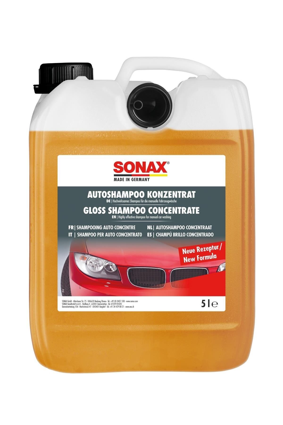 SONAX OTO KONSANTRE ŞAMPUAN 5LT