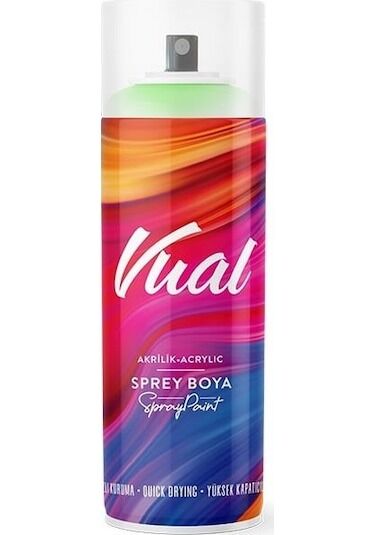 VUAL SPREY BOYA 3020 TRAFİK KIRMIZI PARLAK 400ML