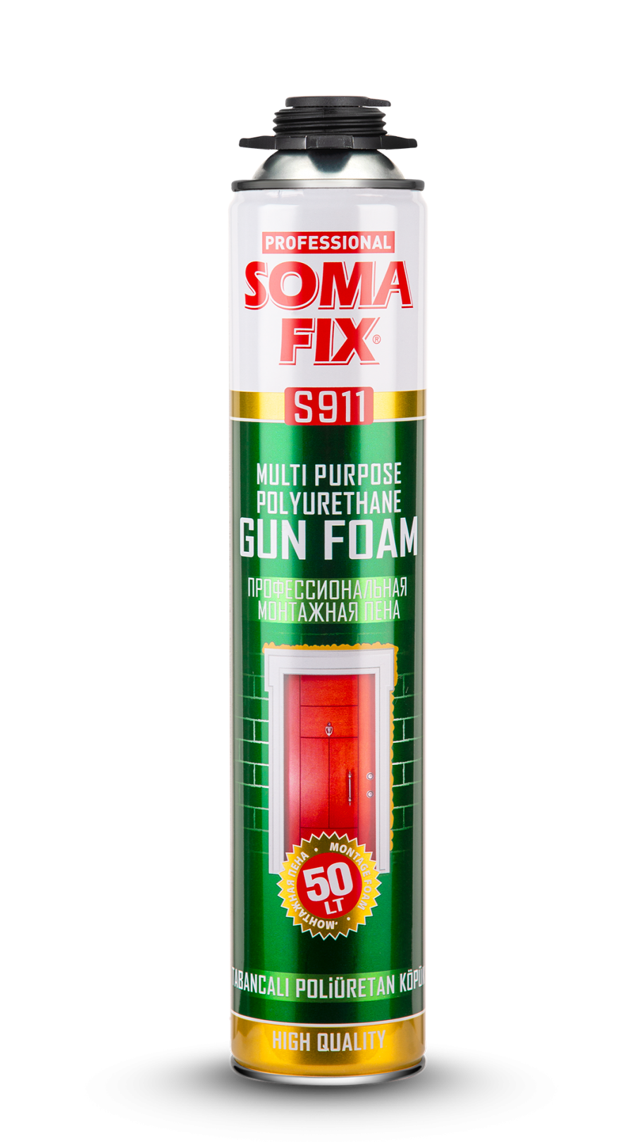 SOMAFIX S911 PU KÖPÜK TABANCALI 750ML