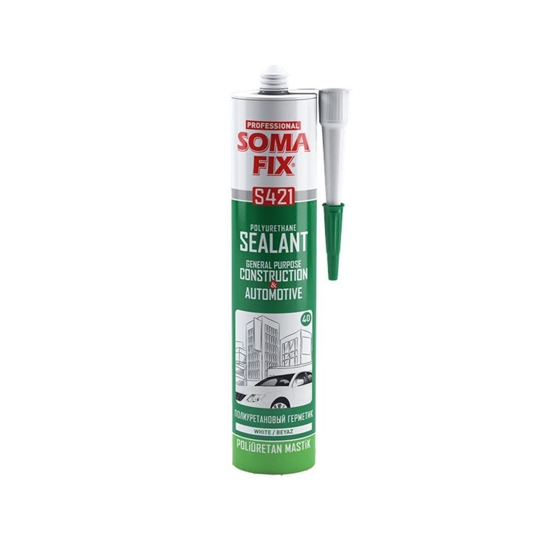 SOMAFIX S421 PU MASTİK BEYAZ PİPETLİ 280ML