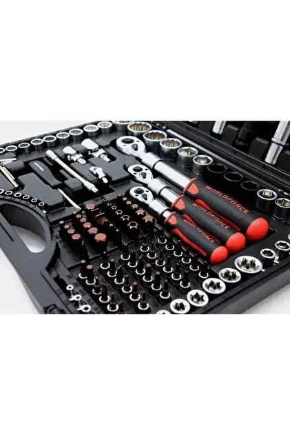 Worldforce S-ultra 156 Parça Profesyonel Lokma Takımı 1/4''.3/8''.1/2''