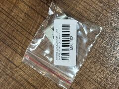 NOBEL 32105220 Aliminyum Dar Sabit Menteşe Saten 3,5CM