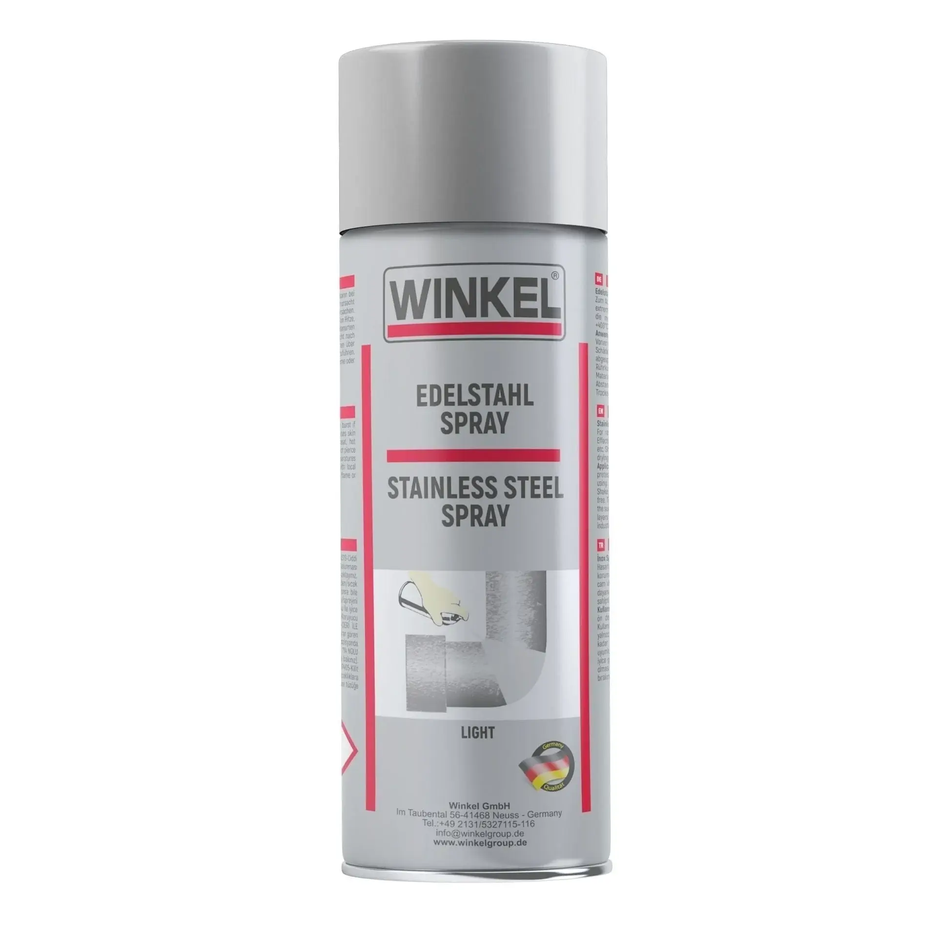 Winkel Koyu Inox Metal Yüzey Paslanmaz Çelik Sprey 400 ml